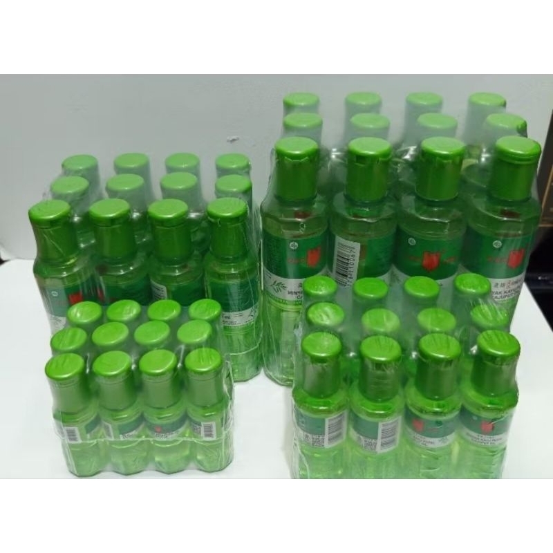 Minyak Kayu Putih Cap Lang 15ml 30ml 60ml ( 1 Pak isi 12 Botol )
