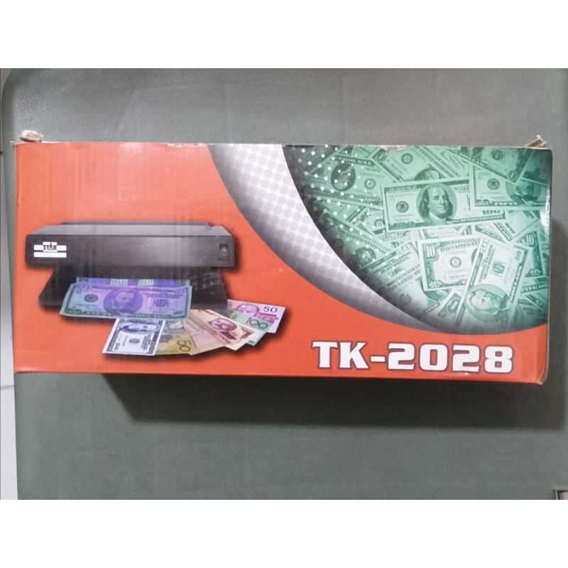 Alat Deteksi Uang / Alat Sensor Uang 2 Lampu UV Star TK 2028