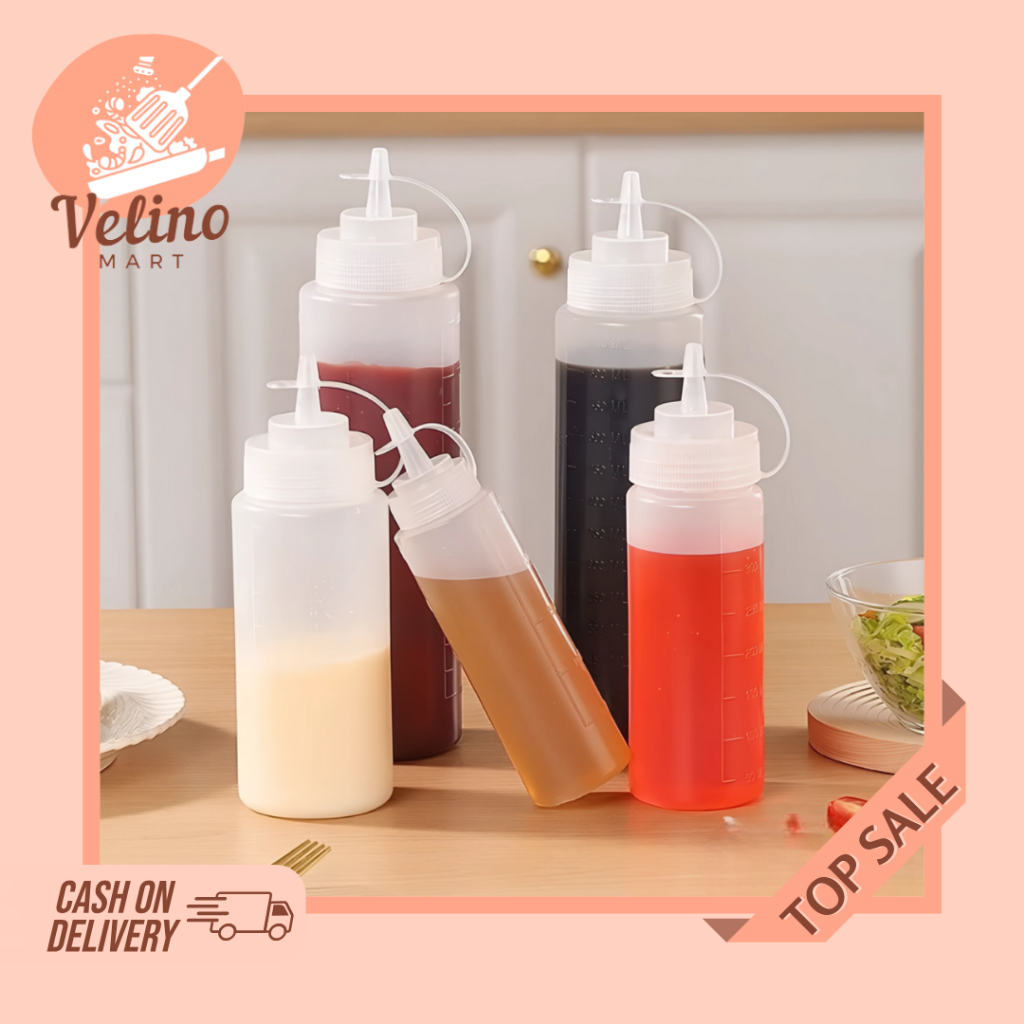 Botol Saus Plastik Kecap Botol Sambel Sambal Tomat Mayonaise Botol Saus Plastik Elastis Sambal
