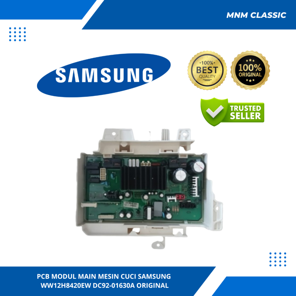 PCB MODUL MAIN MESIN CUCI SAMSUNG WW12H8420EW DC92-01630A ORIGINAL
