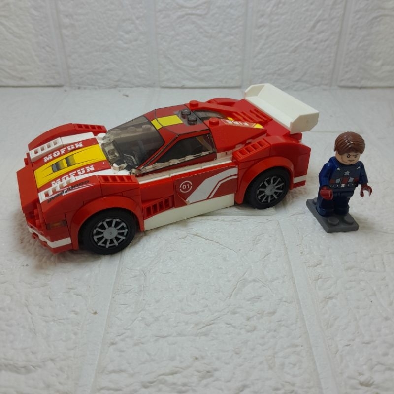 lego kw mobil balap/lego kendaraan/lego bekas