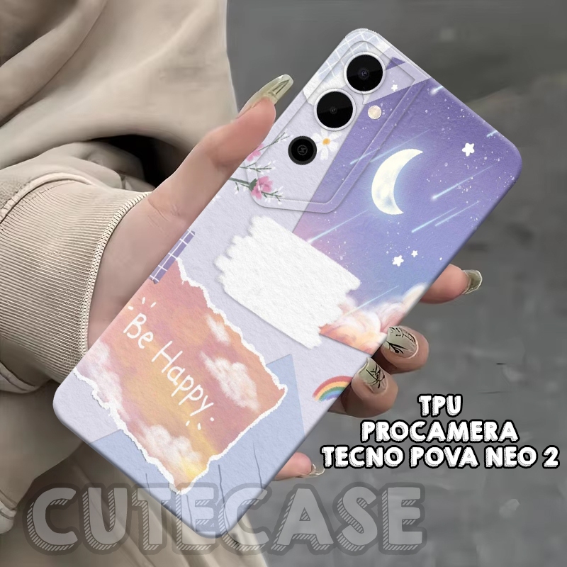 (CS01)Softcase Tecno Pova Neo 2 - Casing Tecno Pova Neo 2- Motif case Anime - Tecno - Softcase Tecno