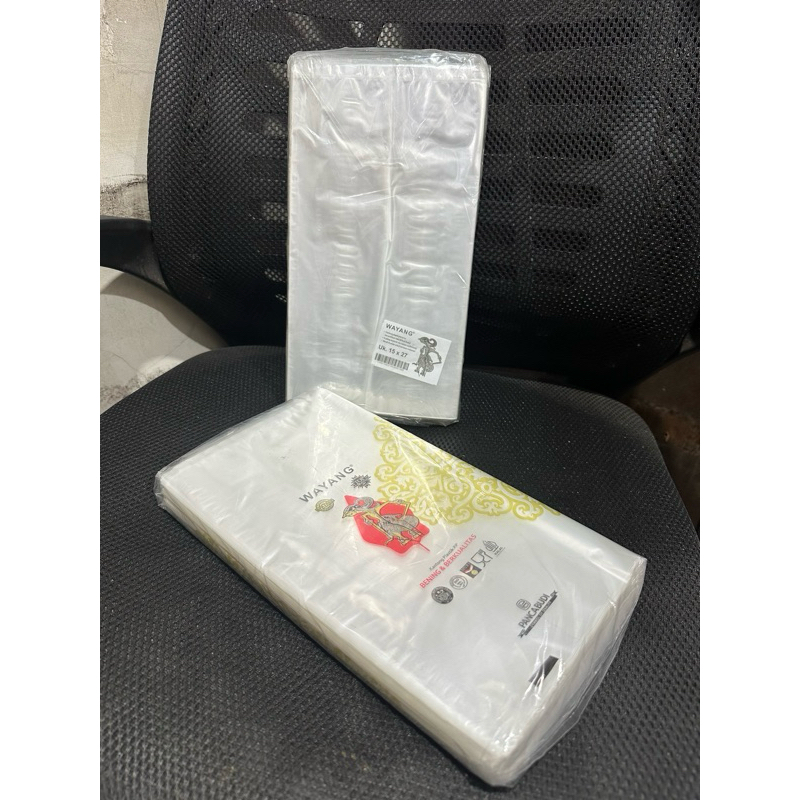 Plastik PP Wayang Tebal 03 Uk 15x27 25x40