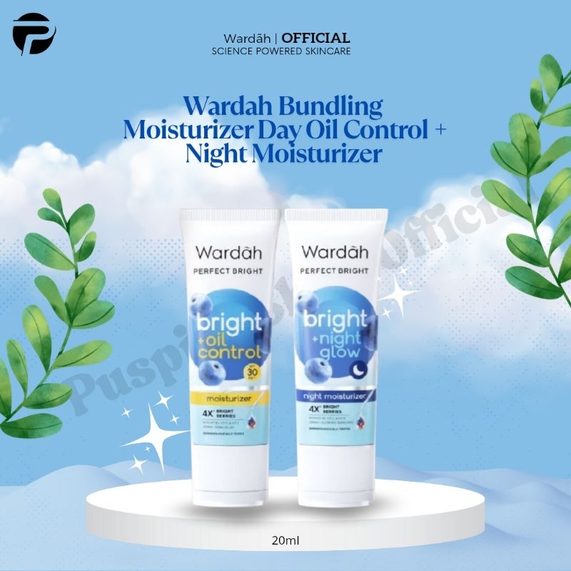 [Flash Sale] Wardah Perfect Bright Moisturizer & Tone Up Cream KEMASAN BARU