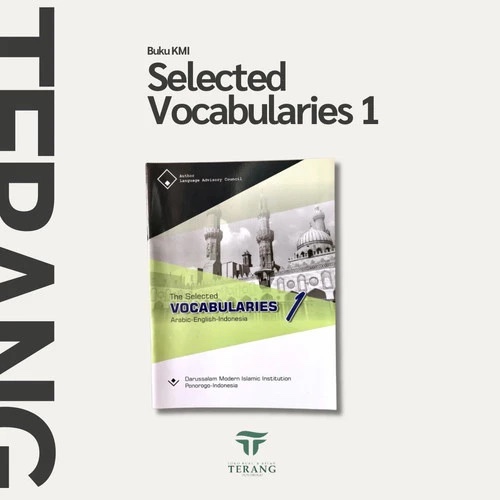 BUKU KMI GONTOR SELECTED VOCABULARIES 1 || BUKU PELAJARAN GONTOR