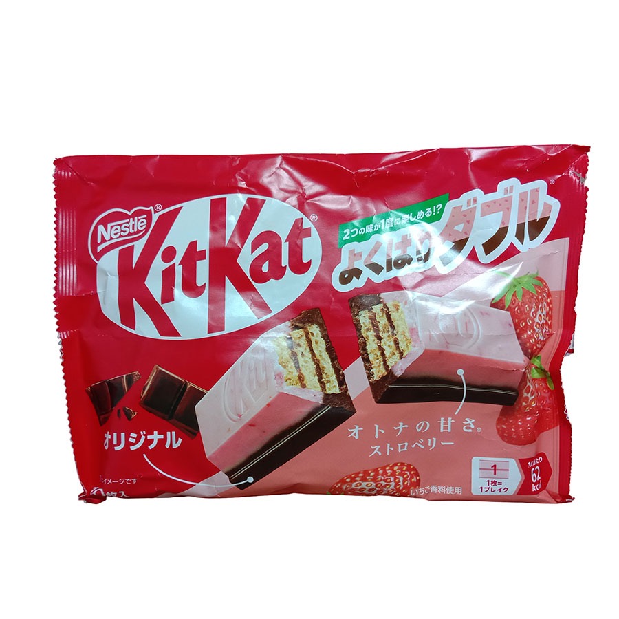

NESTLE KIT KAT DOUBLE STRAWBERRY & CHOCO 127 G