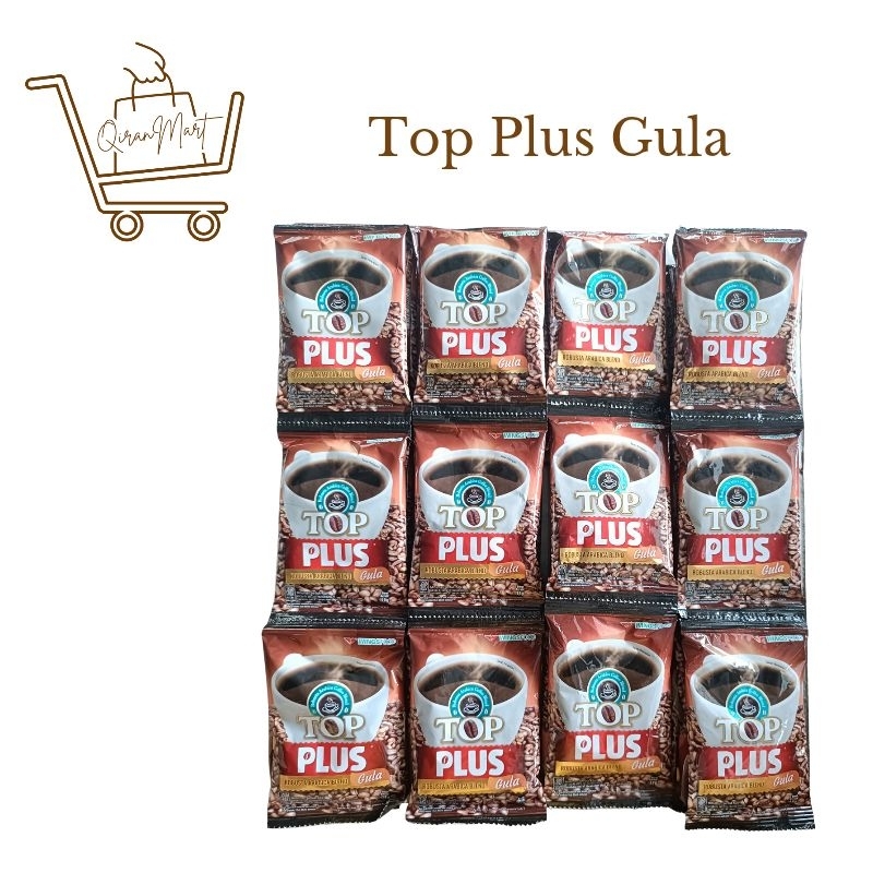 

Kopi Top PLUS Gula 18gr renceng isi 10pc