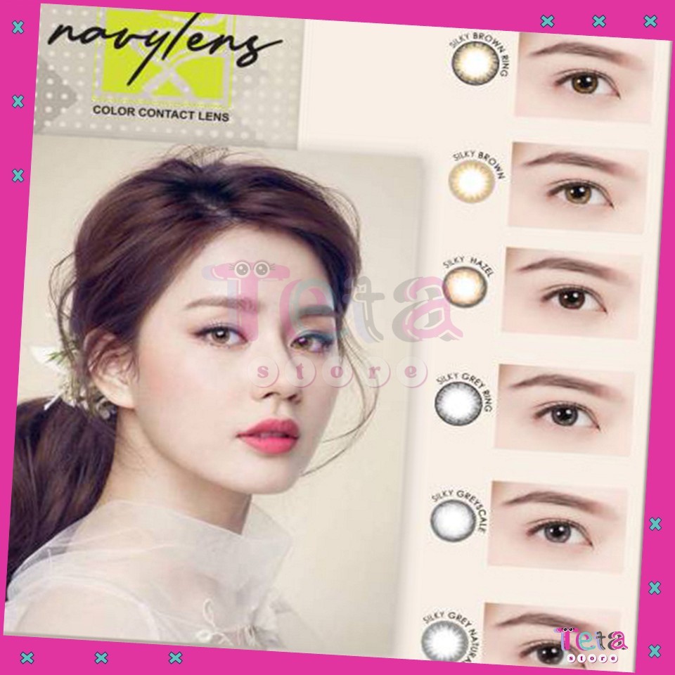 Softlens NAVY LENS SILKY Normal by Omega