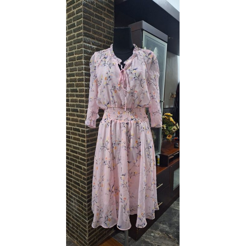 Dress sifon premium/ dress sifon vintage