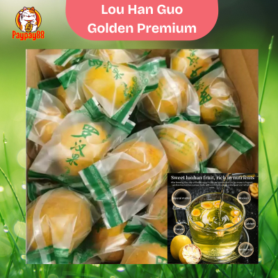 

LOU HAN KO GOLDEN PREMIUM LEBIH BESAR - BUAH LO HAN GUO LOUHAN KUO KUNING