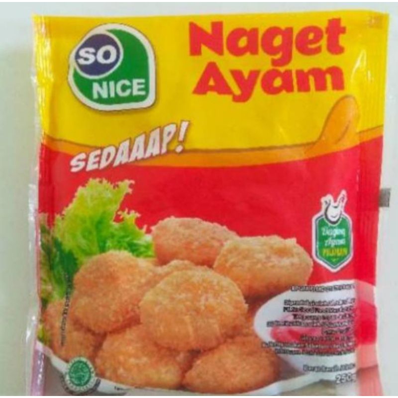 

sonice nuget ayam 250gr