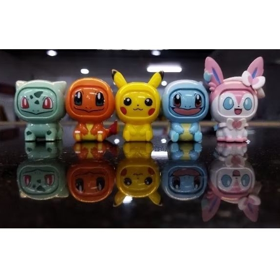 Pokemon Face Swap LDCX Sylfeon Pikachu Charmender Squirtle Bulbasaur