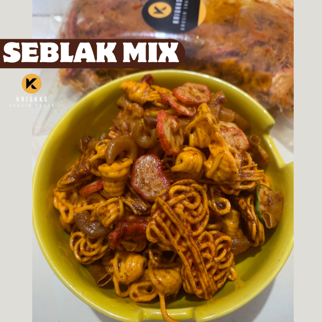 

Kriukks SEBLAK MIX pedas daun jeruk 250 Gram Gurih Renyah /original daun jeruk Kiloan Langsung dari Produksi Fresh Renyah Kemasan Plastik Tebal