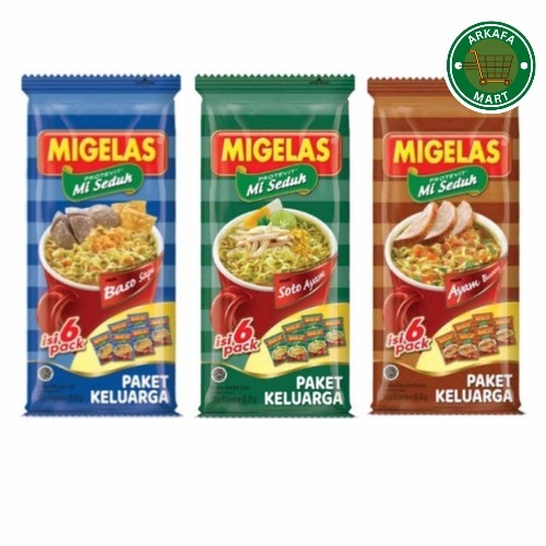 

Mie Gelas mie instan Paket Keluarga isi 6's