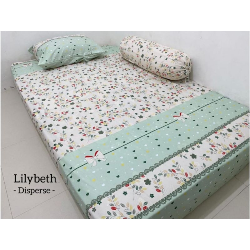 160x200x30 SPREI ANTI GESER/DOUBLE KARET  include 2 sarban dan 2 sargul