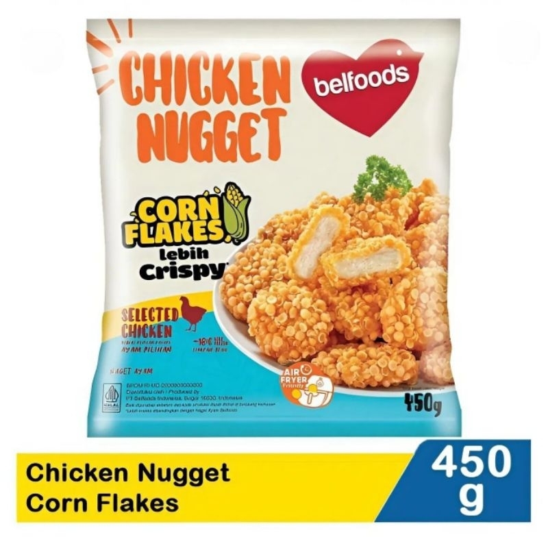 

Belfoods Chicken Nugget Corn Flakes 450G