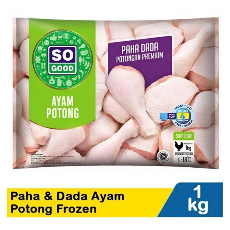 

So Good Paha & Dada Ayam Frozen 1KG