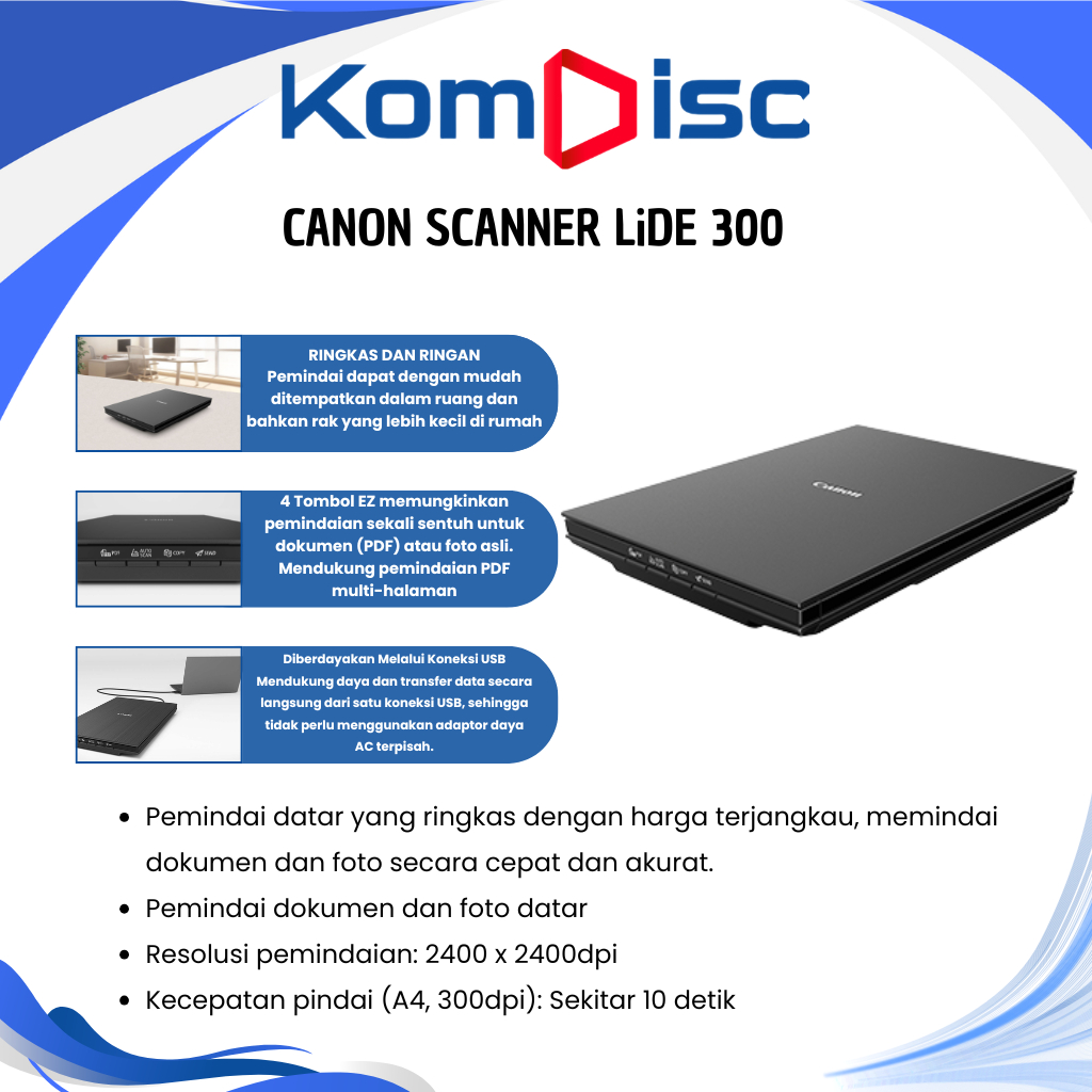 CANON SCANNER LiDE 300 (Printer)