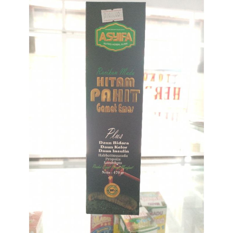 

madu hitam gamat emas