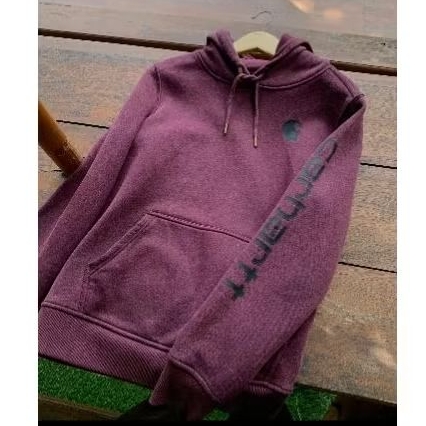 Hodie Carhart Spellout Maroon