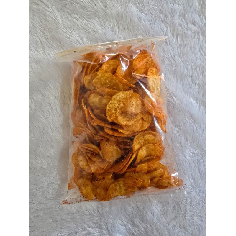 

Keripik Kentang Pedas / Keripik Kentang / Keripik Kentang Enak