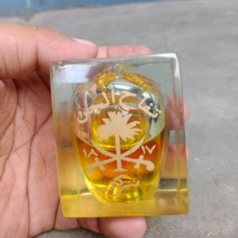 Minyak Apel-Jin Daun Warna KUNING Kemasan Pres Fiber