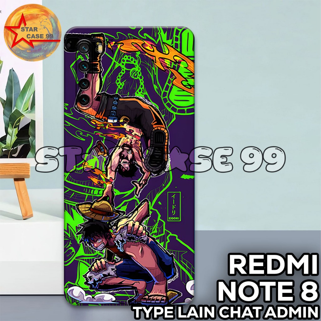 Softcase redmi note 8 /S6/Motif anime/case redmi note 8/casing redmi note 8/silikon