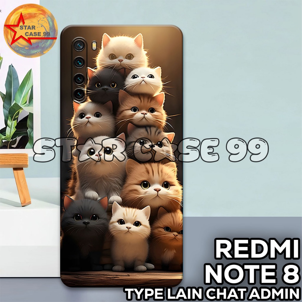 Softcase redmi note 8 /S8/Motif/case redmi note 8/casing redmi note 8/silikon