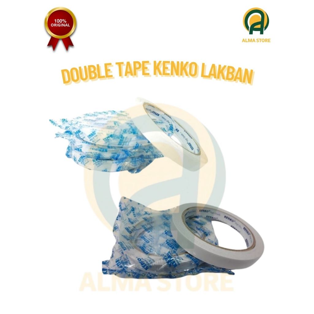

Double Tape Kenko Lakban 1 & 1,2 Inch