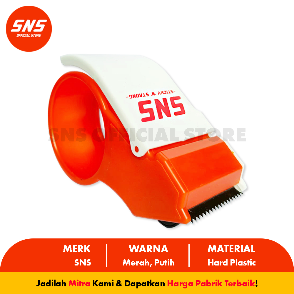 

Tempat Lakban / Tape Dispenser 2 Inch SNS