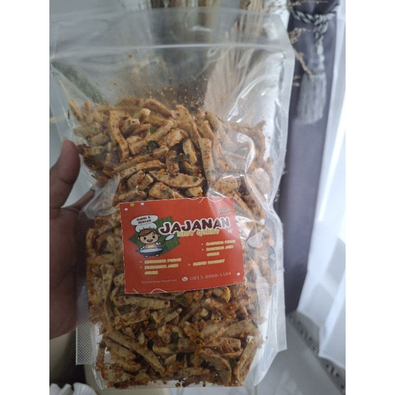 

JajanansistQorry Basreng pedas asin gurih daun jeruk 500gr