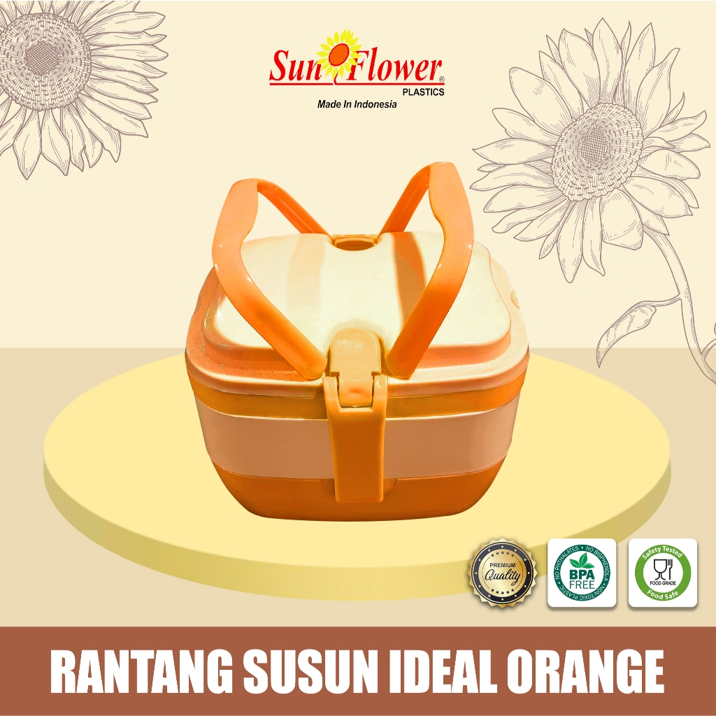 HOT PRODUCT Rantang Set / Rantang Cantik Minimalis / Rantang Plastik Susun / Rantang Susun Ideal