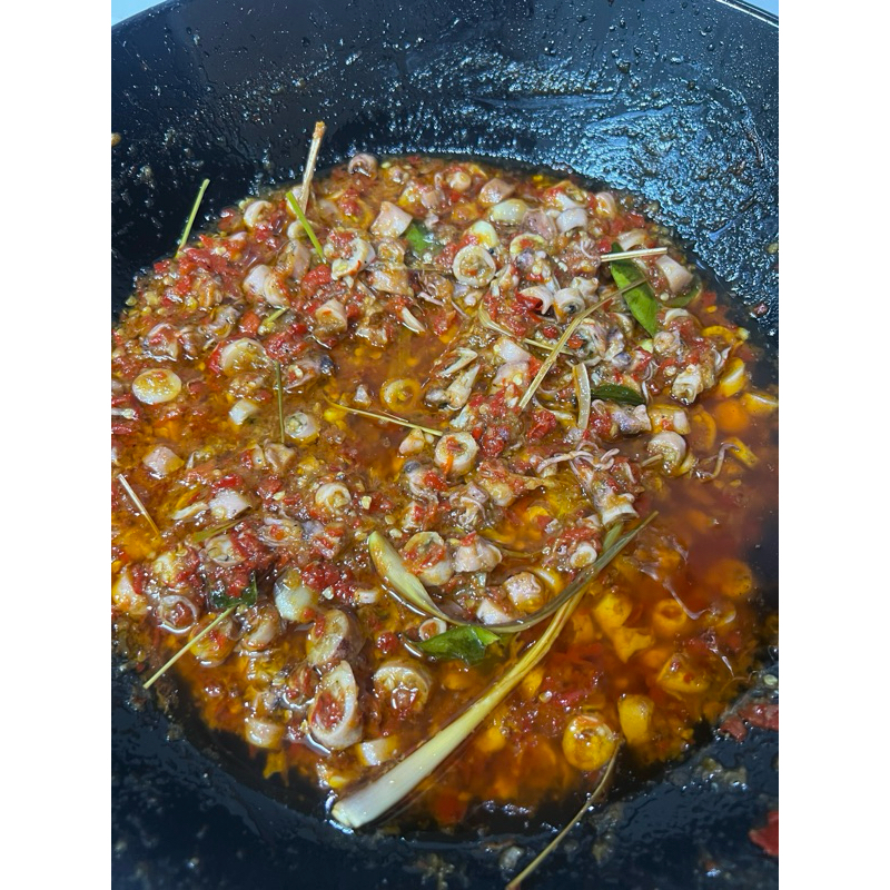 

sambal cumi baby / cumi baby sambal