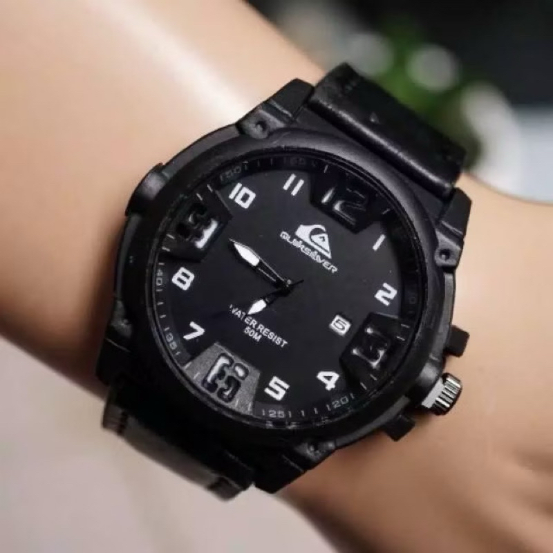 Jam tangan analog pria quicksilver Jam tangan analog kulit pria Jam tangan quicksilver