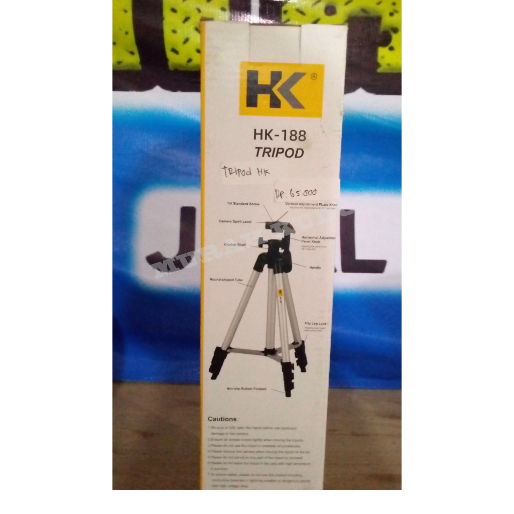 TRIPOD HK-188 / PORTABLE TRIPOD HANDPHONE HOLDER