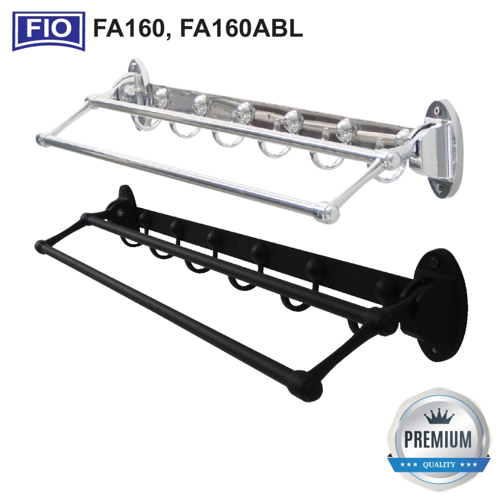 Rak Handuk Cantolan Gantungan Baju Stainless Fiorentino A160