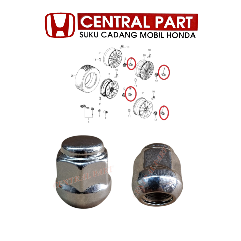 Mur baut roda panjang mobil honda jazz civic city freed brio mobilio hrv brv accord model pendek