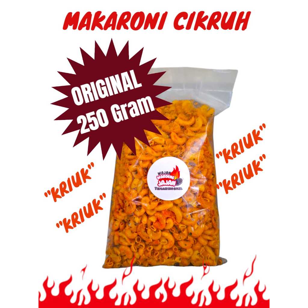 

Makaroni Cikruh 250 Gram Original Daun Jeruk