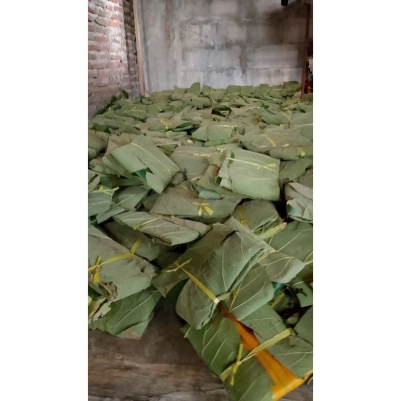 

tempe mendoan daun jati