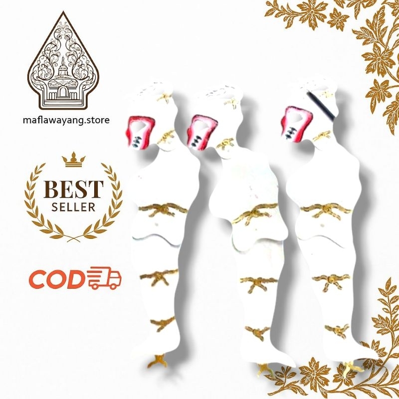 Wayang Kulit Asli Pocong Standar