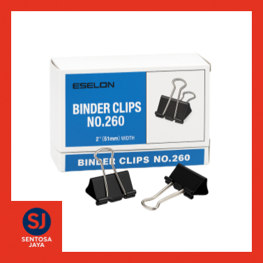 

Binder Clip Eselon No260 Klip Dokumen Super Kuat 51mm