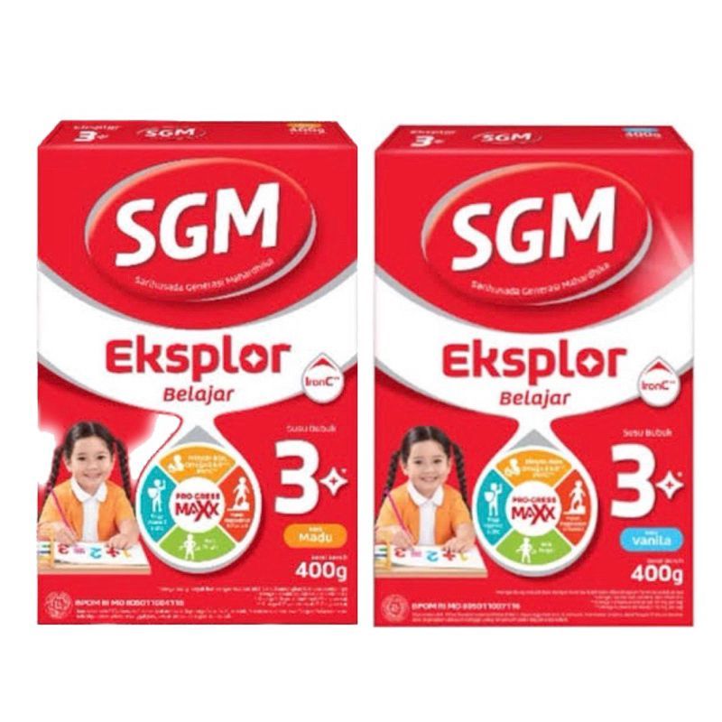 

SGM 3+ 400gr Eksplor Susu Bubuk Madu & Vanila