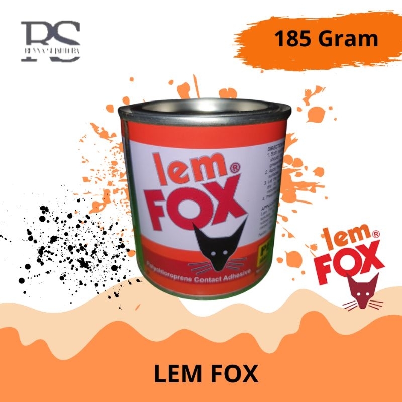 

Lem FOX. lem super kuat. lem fox kuning 185gr.Original