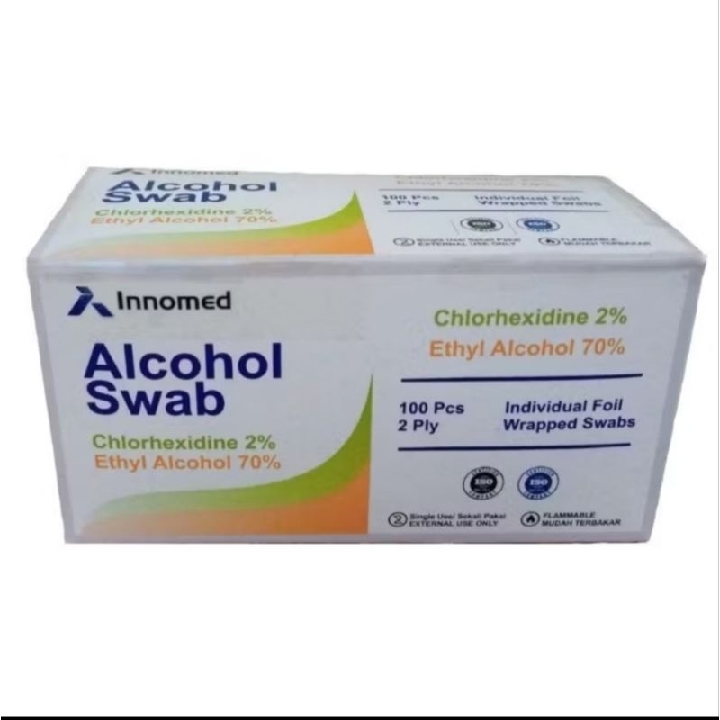 Alkohol Swab / Alcohol Swab / Kapas Alkohol Steril