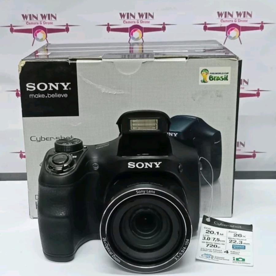 Kamera Camera Handycam Sony DSC-H200 full set