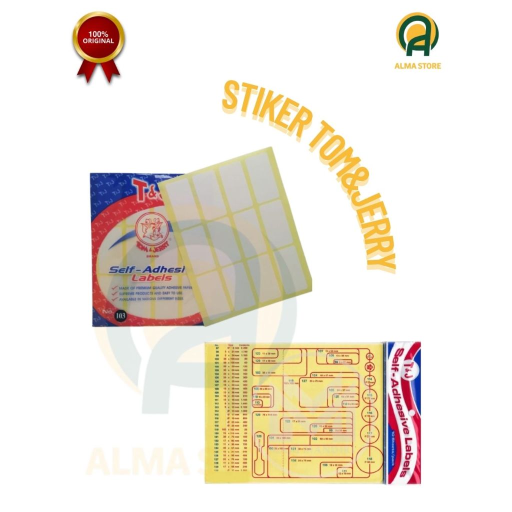 

Stiker Tom&Jerry Ukuran 103