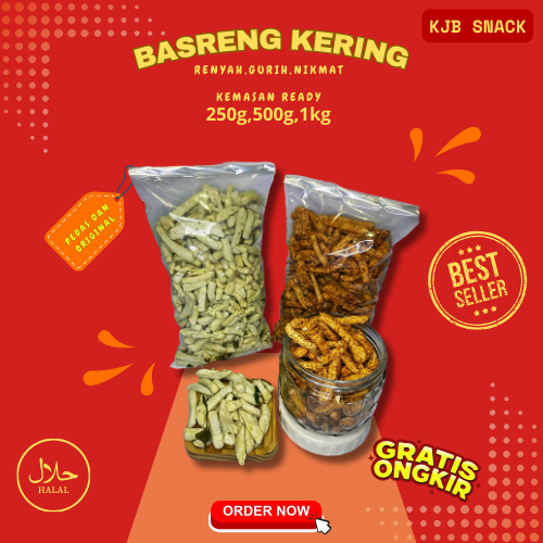 

Basreng Pedas Daun Jeruk 1kg - Basreng Daun Jeruk 1kg - Basreng Kering Pedas Daun Jeruk 1kg