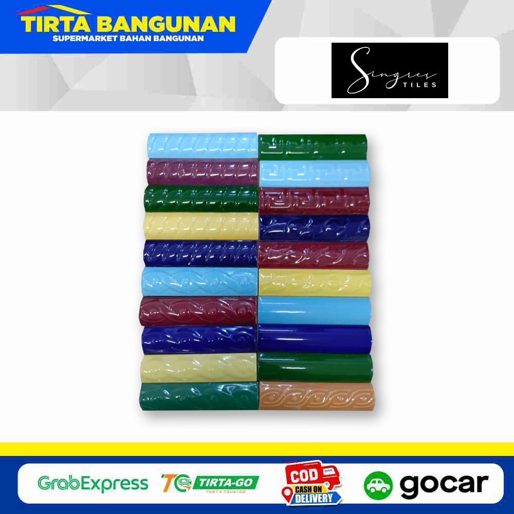 BON BON SINGRES/ KUKU MACAN KERAMIK/ ANTI SLIP TANGGA/ LIST KERAMIK TANGGA 10 cm