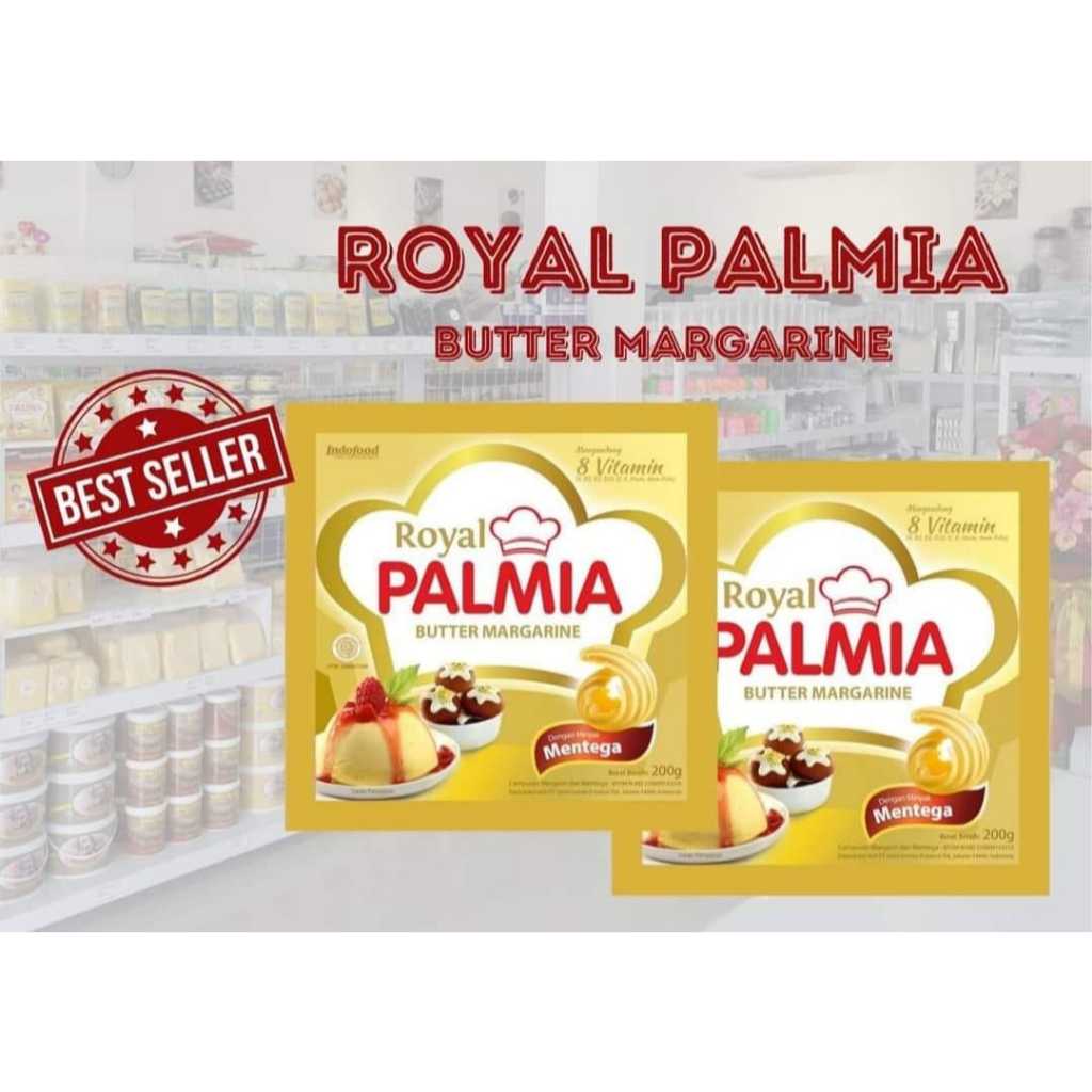 

royal palmia butter margarine 200 gr