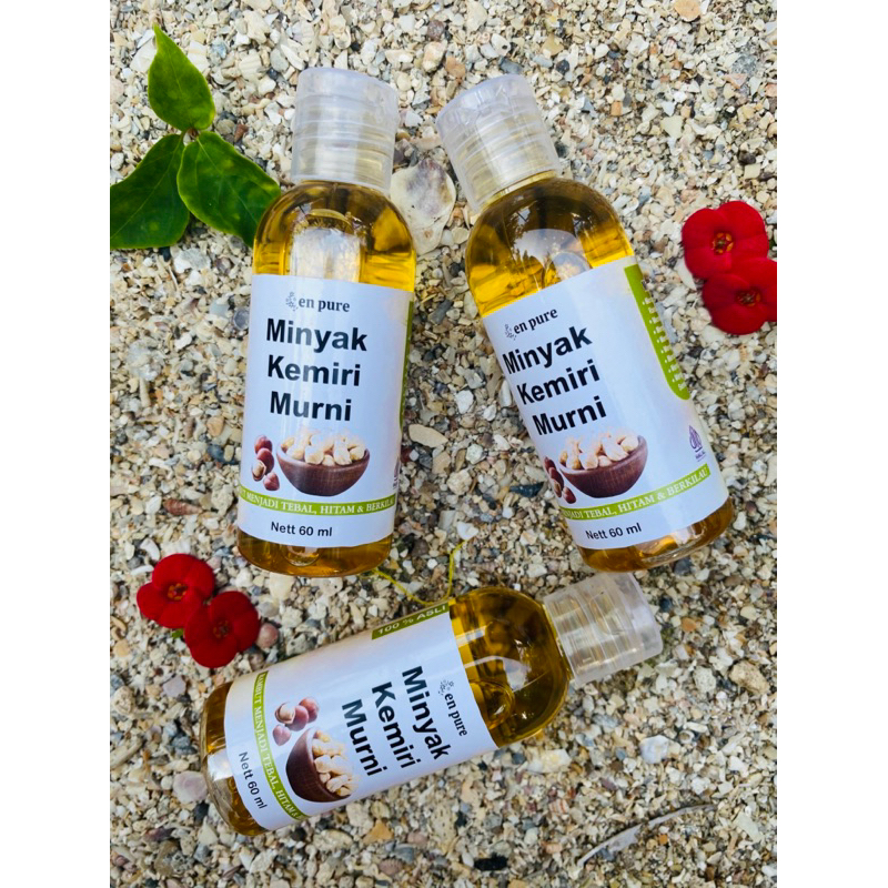 MINYAK RAMBUT KEMIRI MURNI/MINYAK KEMIRI MURNI100%/MINYAK KEMIRI MURINI 100% ALAMI & MURNI